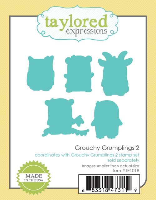 Taylored Expressions - Grouchy Grumplings 2 Dies