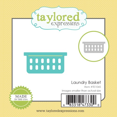 Taylored Expressions - Little Bits - Laundry Basket