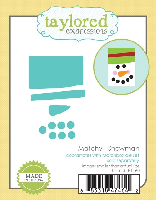 Taylored Expressions - Matchy Snowman 