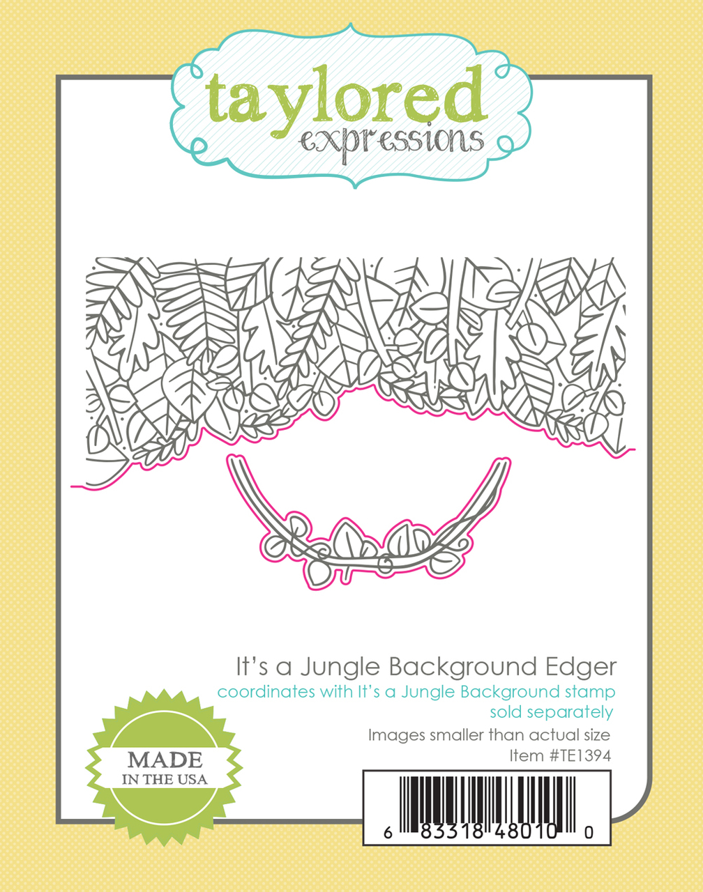 Taylored Expression - It's a Jungle Background Edger