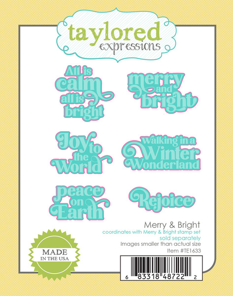 Taylored Expression - Merry & Bright Dies