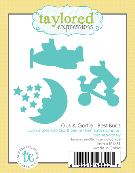 Taylored Expression - Gus & Gertie - Best Buds Dies