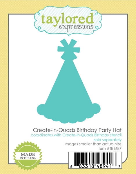 Taylored Expression - Create-in-Quads Birthday Party Hat