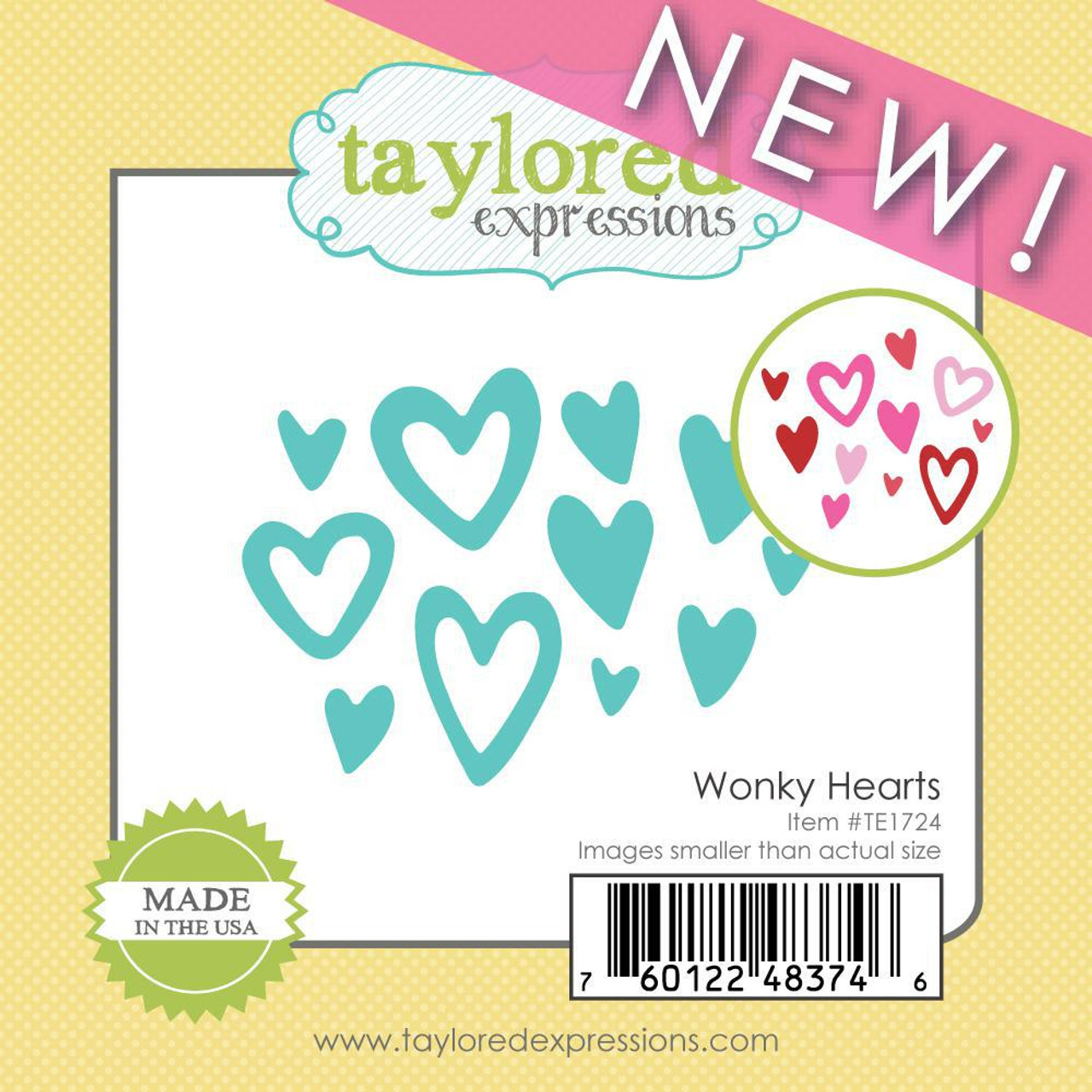 Taylored Expression - Little Bits - Wonky Hearts
