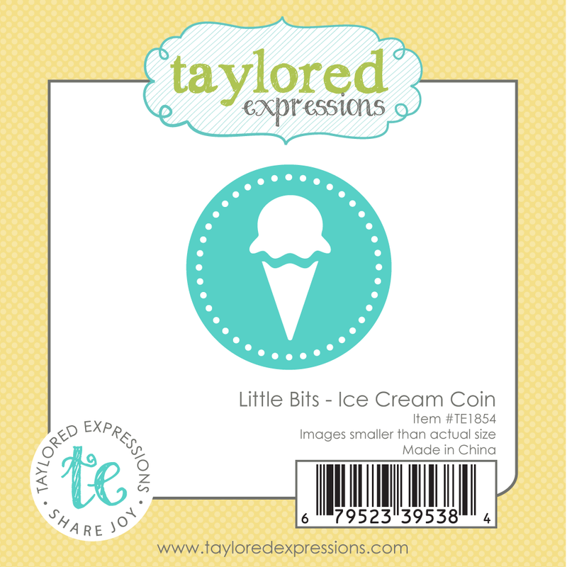 Taylored Expression - Little Bits - Ice Cream Coin