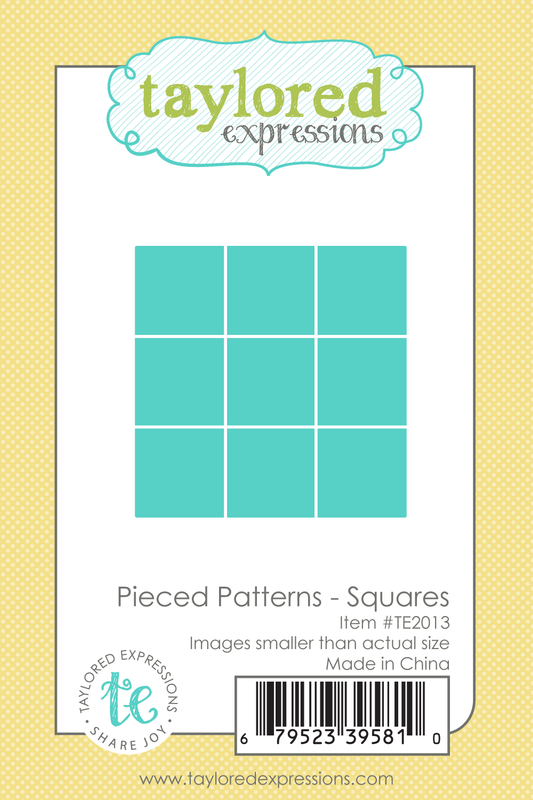 Taylored Expression - Pieced Patterns - Squares Die