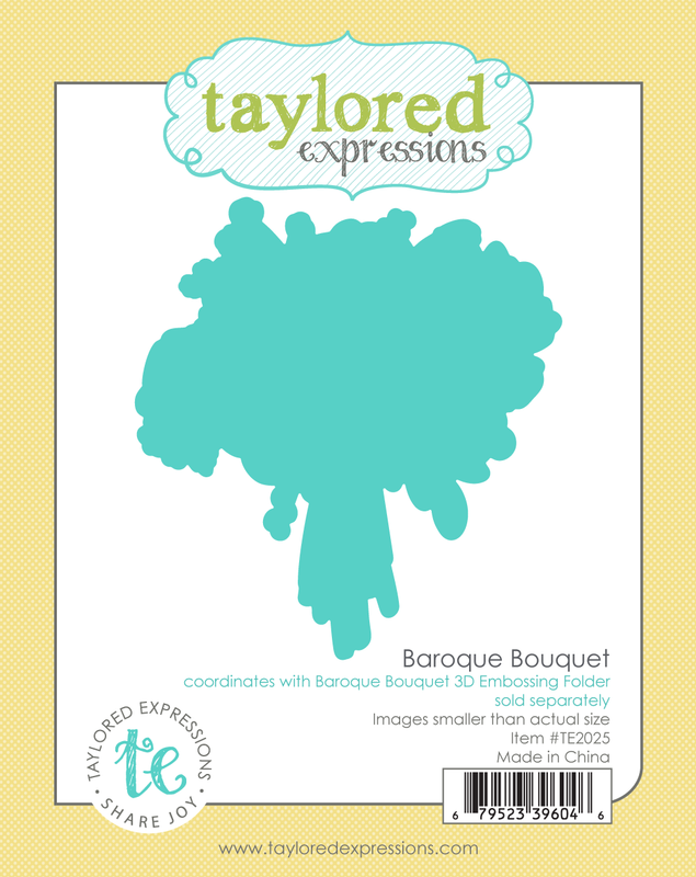 Taylored Expression - Baroque Bouquet Die
