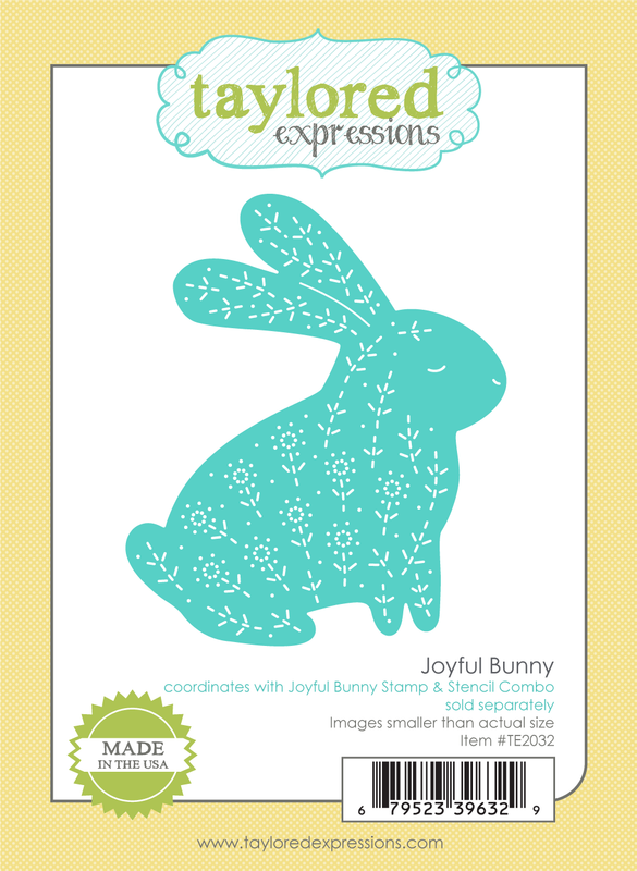 Taylored Expression - Joyful Bunny Die