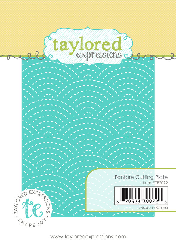 Taylored Expression - Fanfare Cutting Plate Die