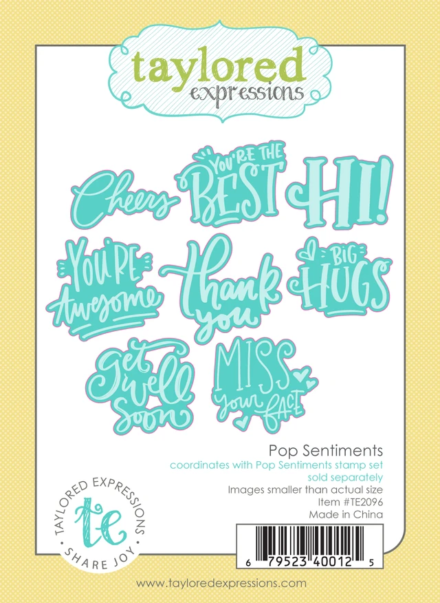 **NEW* - Taylored Expression - Pop Sentiments Dies
