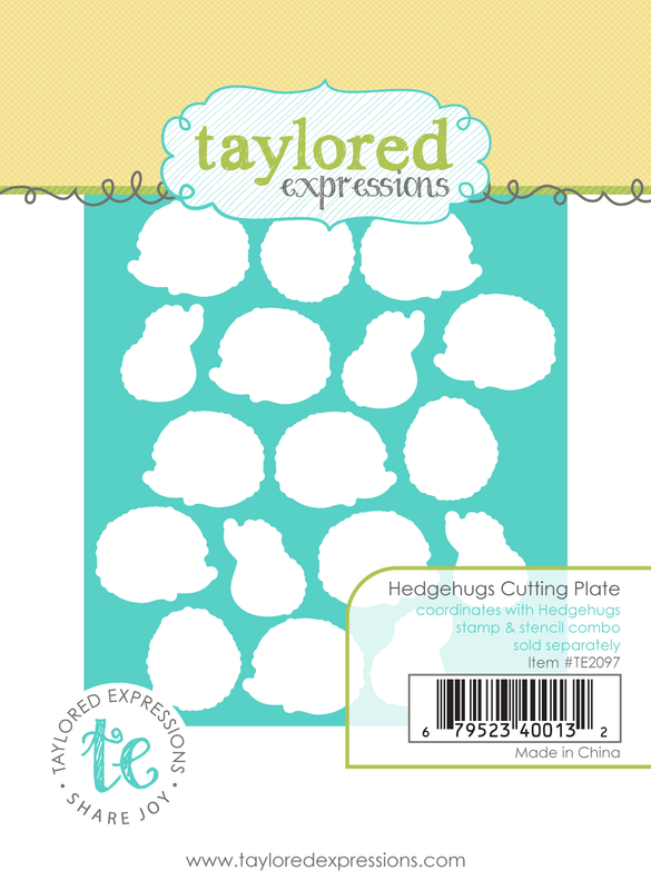 Taylored Expression - Hedgehugs Cutting Plate