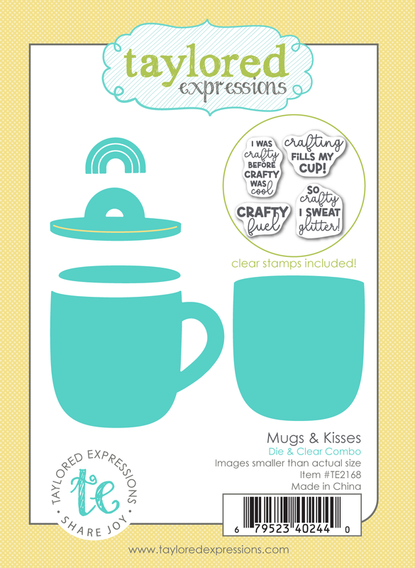 Taylored Expression - Mugs & Kisses Die & Clear Combo