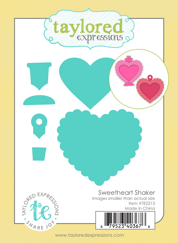 Taylored Expression - Sweetheart Shaker Die Set