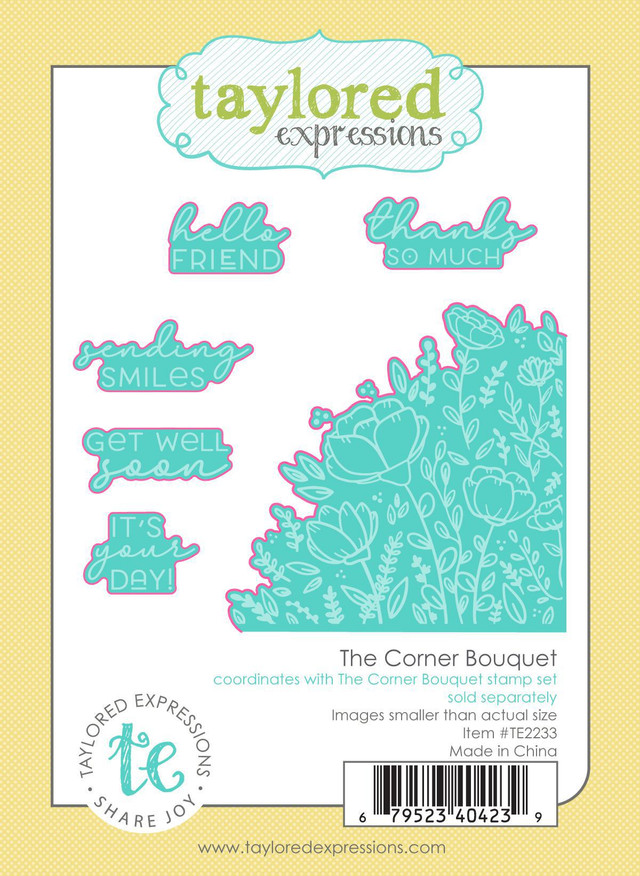 Taylored Expression - The Corner Bouquet Dies