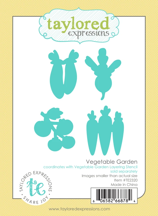 *NEW* - Taylored Expression - Vegetable Garden Dies