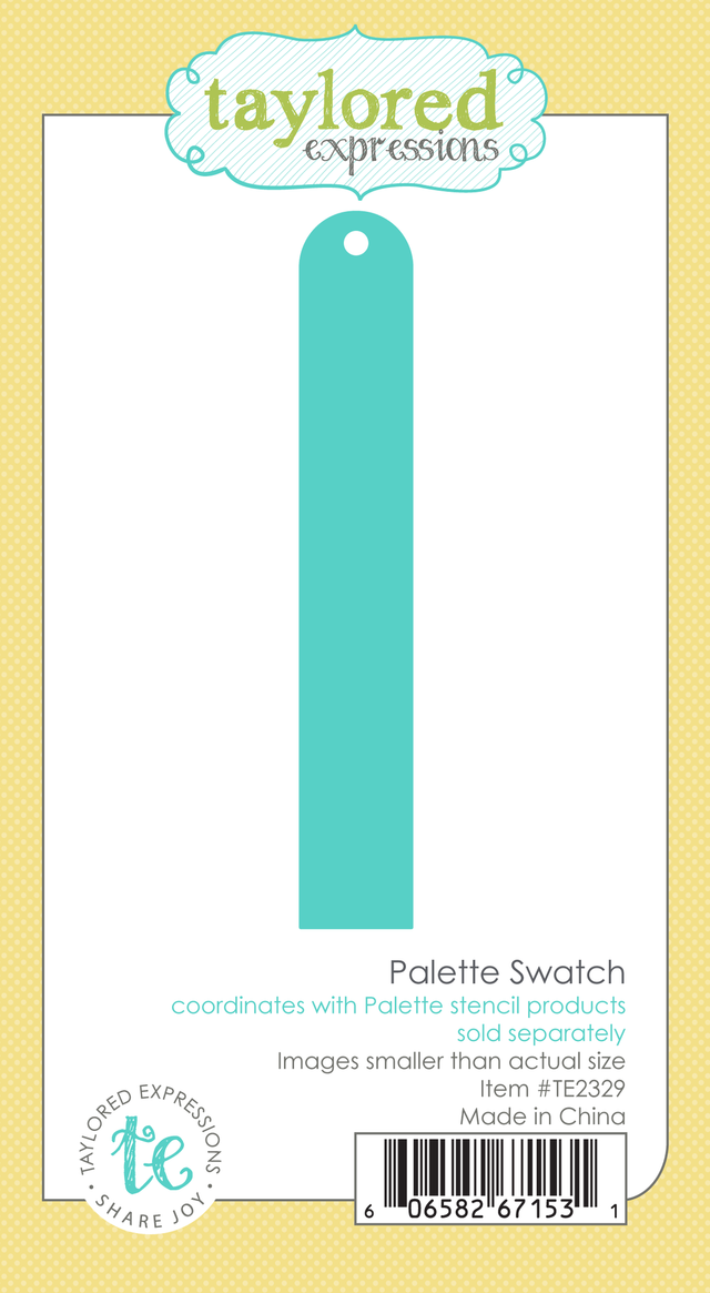 **NEW* - Taylored Expression - Palette Swatch Die