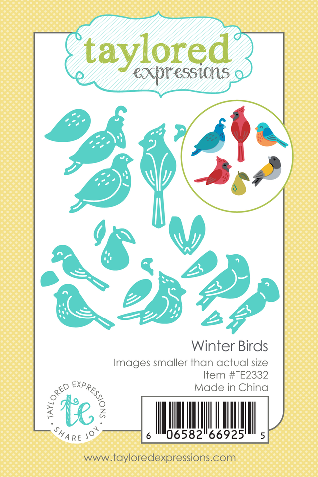 *NEW* - Taylored Expression - Winter Birds Die Set