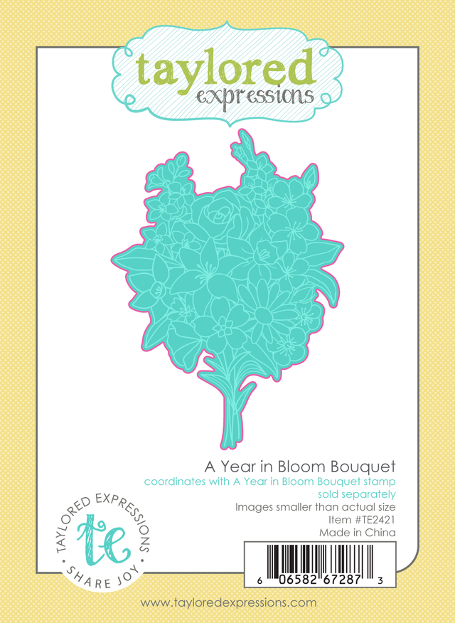 *NEW* - Taylored Expression - A Year in Bloom Bouquet Die
