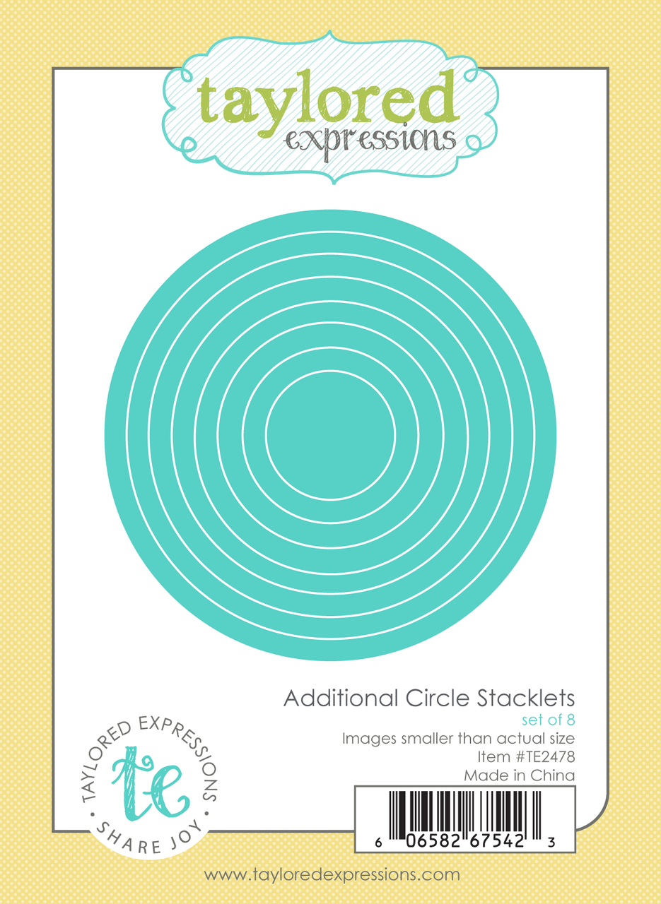 Taylored Expression - Additional Circle Stacklets Die Set