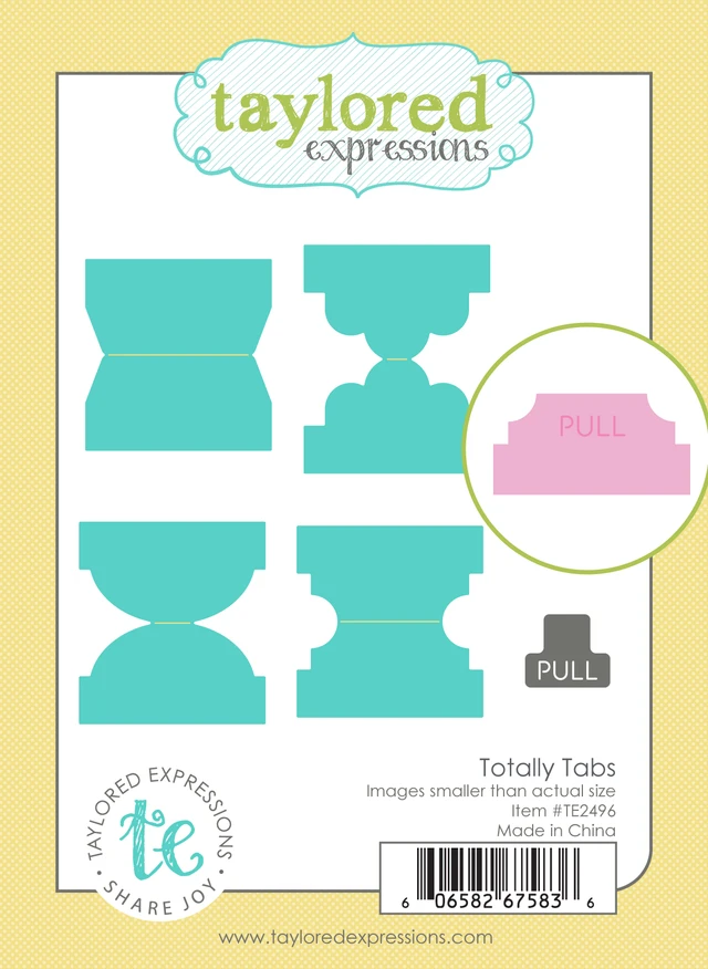 **NEW* - Taylored Expression - Totally Tabs Die Set