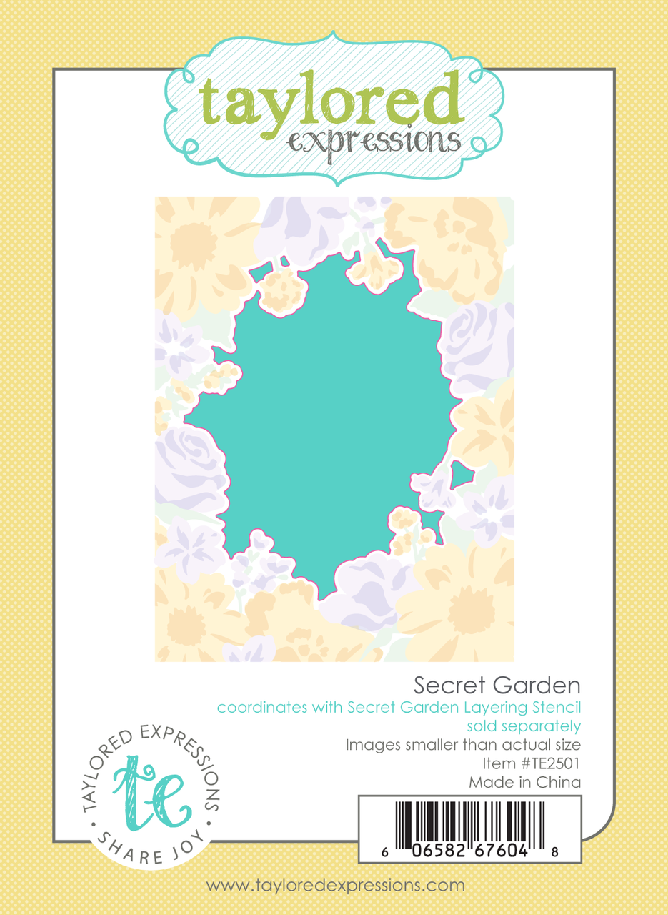 Taylored Expression - Secret Garden Die