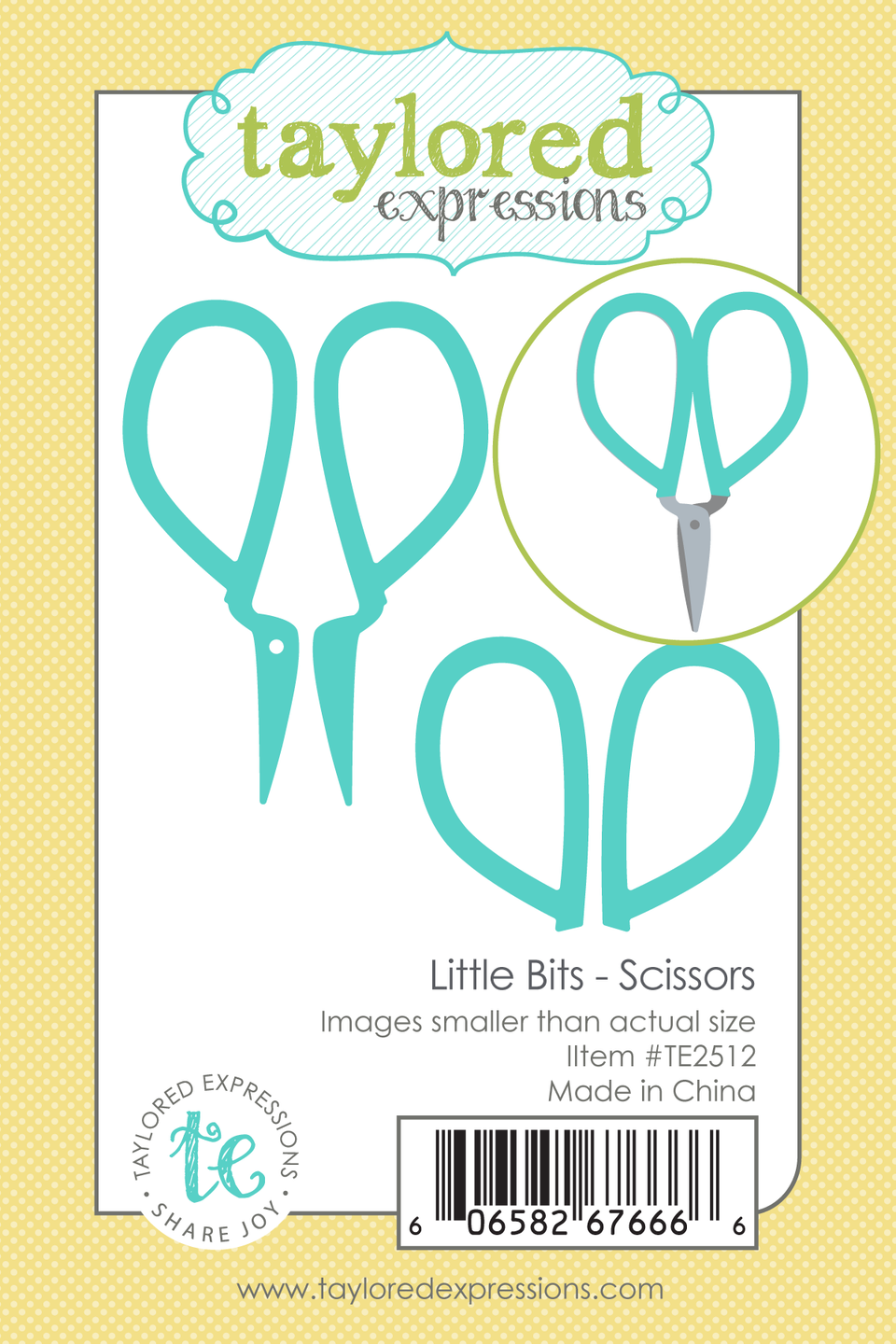 **NEW* - Taylored Expression - Little Bits Die Set - Scissors