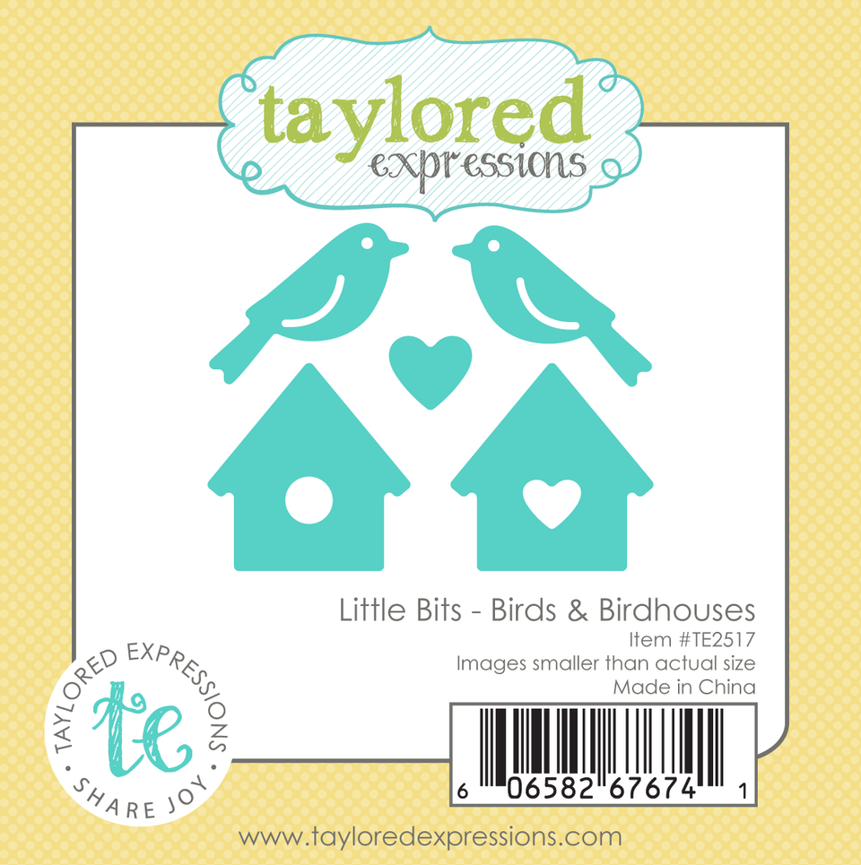 **NEW* - Taylored Expression - Little Bits Die Set - Birds & Birdhouses