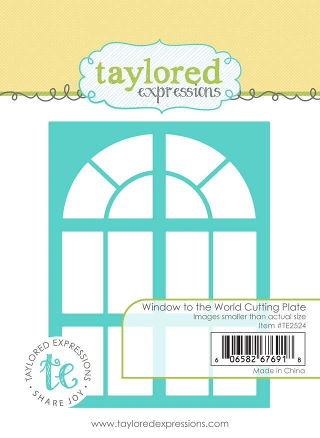 **NEW* - Taylored Expression - Window to the World Cutting Plate Die
