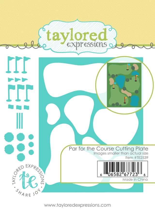 **NEW* - Taylored Expression - Par for the Course Cutting Plate Die Set