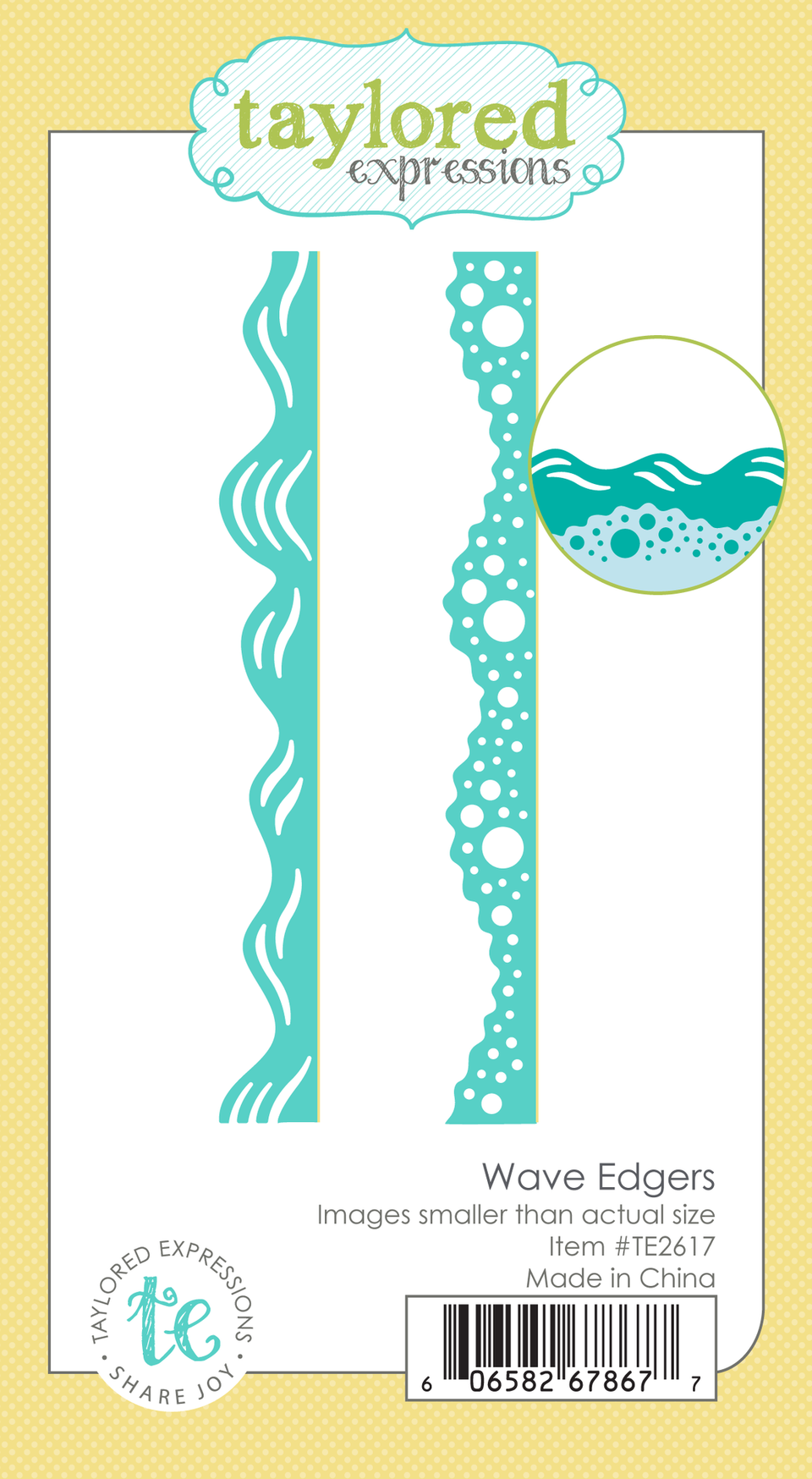 **NEW* - Taylored Expression - Wave Edgers Die Set