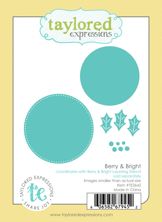 **NEW* - Taylored Expression - Berry & Bright Dies