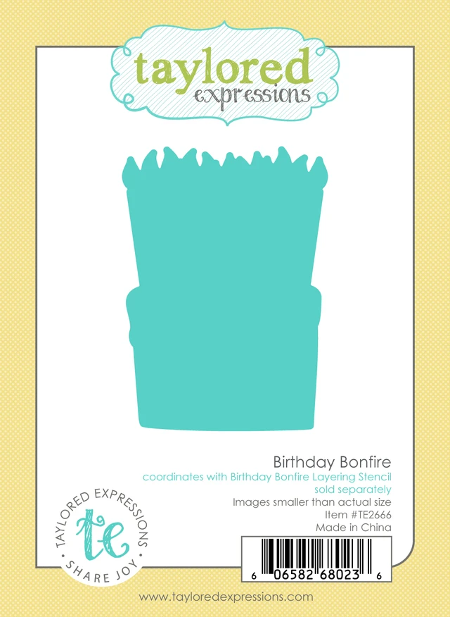 **NEW* - Taylored Expression - Birthday Bonfire Die