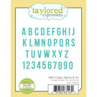 Taylored Expressions - Mini Caps Alpha & #'s