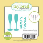 Taylored Expressions - Little Bits - Champagne Flutes