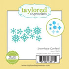 Taylored Expressions - Little Bits - Snowflake Confetti