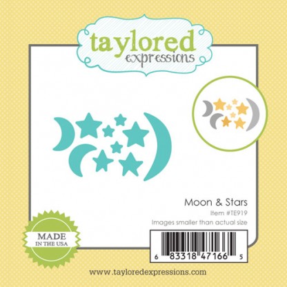 Taylored Expressions- Little Bits - Moon & Stars
