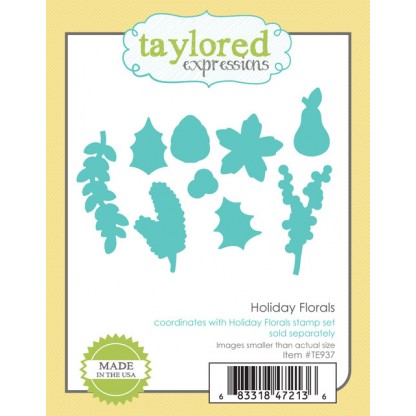 Taylored Expressions- Holiday Florals Dies