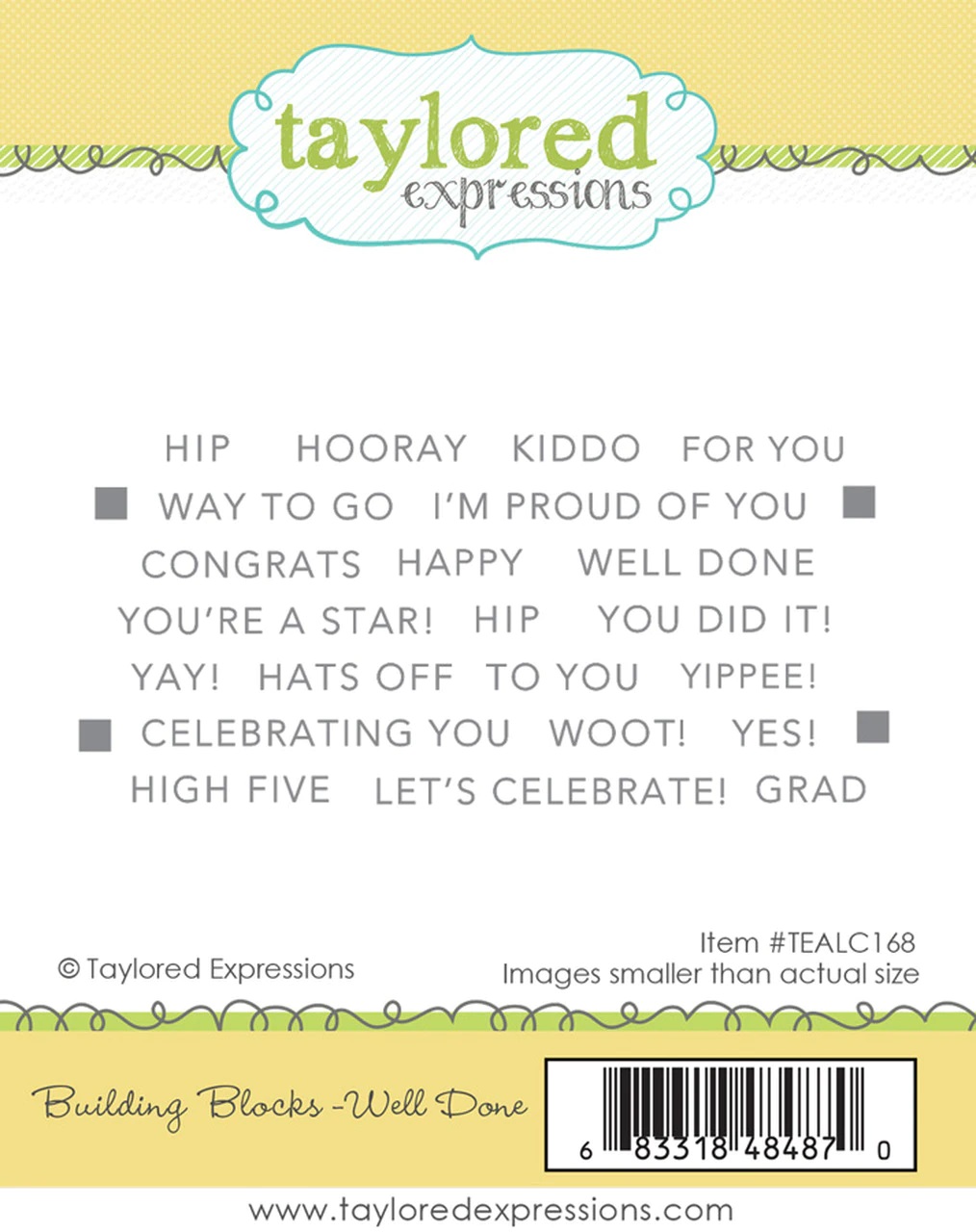 Taylored Expression - Building Blocks - Well Done