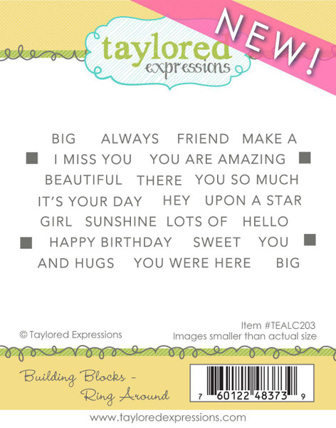 Taylored Expression - Building Blocks - Ring Around