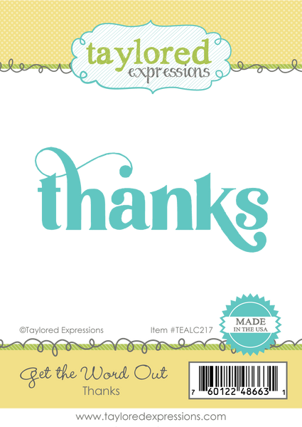 Taylored Expression - Get the Word Out - Thanks