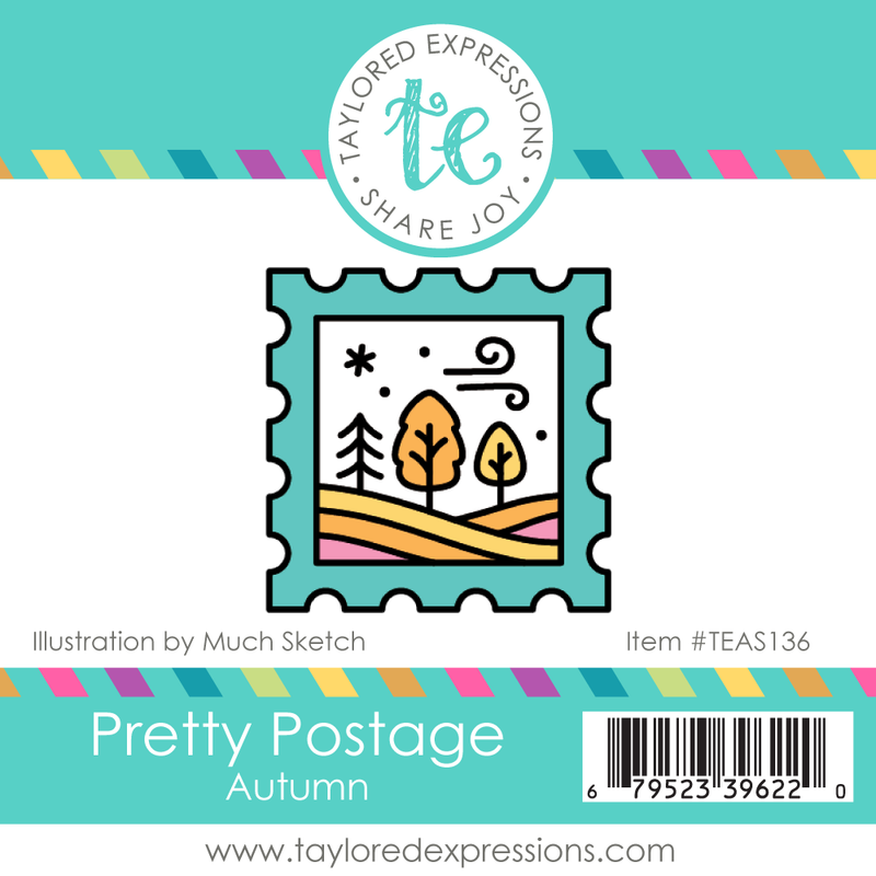 Taylored Expression - Pretty Postage Stamp - Autumn
