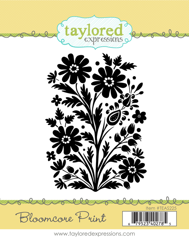 Taylored Expression - Bloomcore Print Stamp
