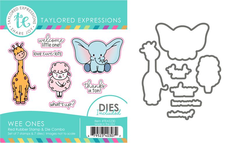 Taylored Expression - Wee Ones Stamp & Die Combo