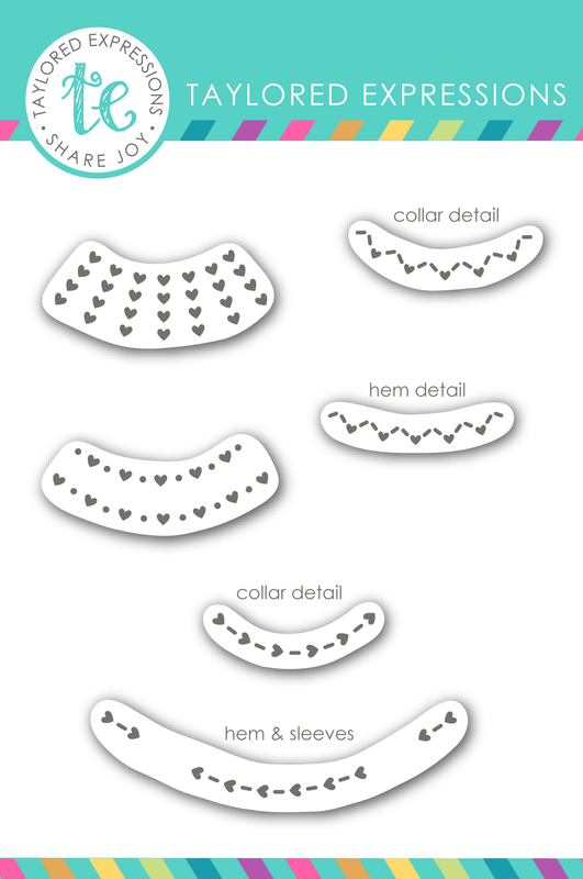 Taylored Expression - Valentine Sweater Weather Stamp Set