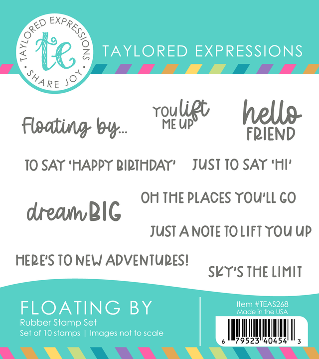 Taylored Expression - Floating By Stamp Set