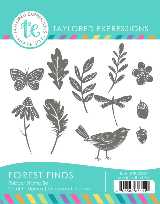 *NEW* - Taylored Expression - Forest Finds Stamp Set