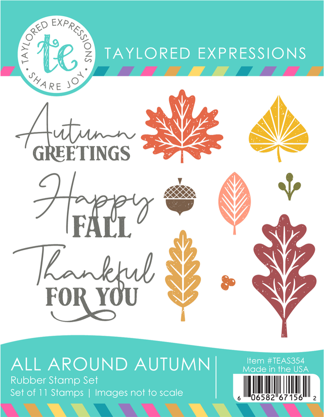 **NEW* - Taylored Expression - All Around Autumn Stamp Set
