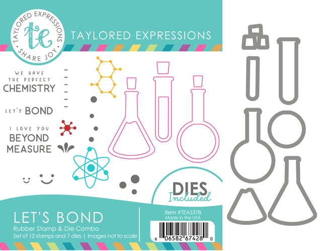 **NEW* - Taylored Expression - Let's Bond Stamp & Die Combo