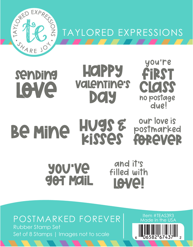 Taylored Expression - Postmarked Forever Stamp Set