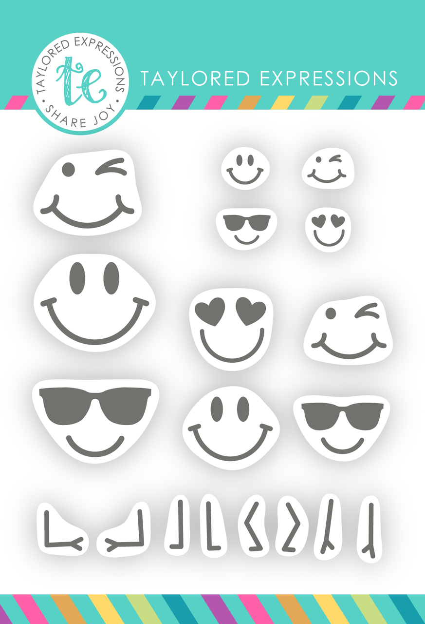 Taylored Expression - C'mon Get Happy Clear Stamp